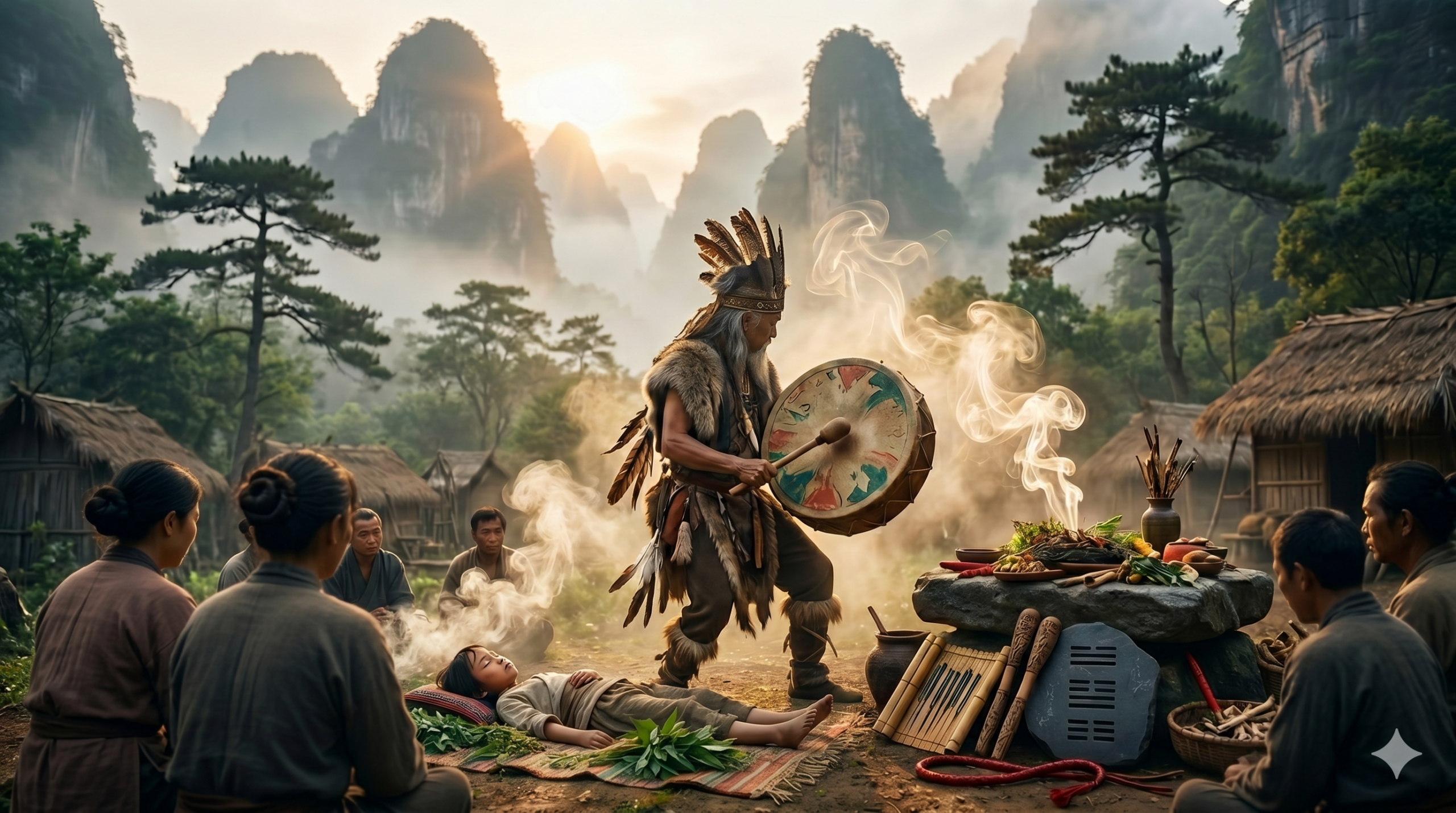 Aux racines chamaniques : les guérisseurs mystiques de la Chine antique